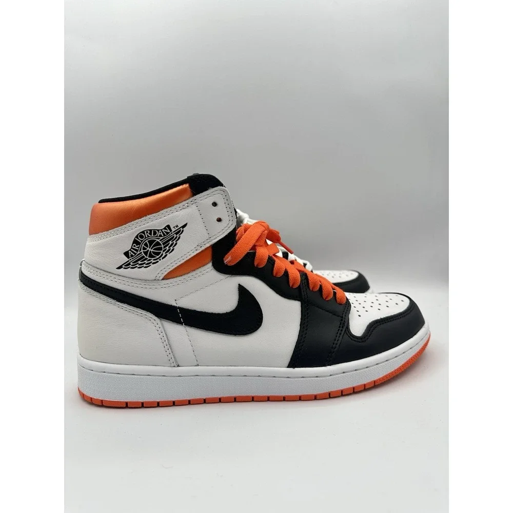 Nike Air Jordan 1 Retro High OG Electro Orange 555088-180 Men's Size 9